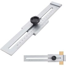 Apex Marker, 200 Mm Measuring Range, Stainless Steel Marker, Measuring Tool For Woodworking