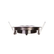 Spot De Plafond Porto-k, Ip20, Rond, Chromé Noir, Avec Réglage D'Angle, Type 5515