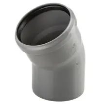 Curva Ad Innesto In Pp Htm Wavin 30° X Ø 32 Mm Grigia