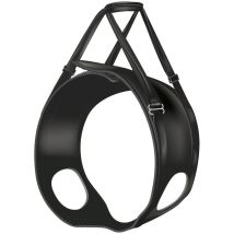 Imbracatura di sostegno nera per cani – Tipo: Imbracatura per animali domestici – Colore: Nero – Taglia: L – CHADOG