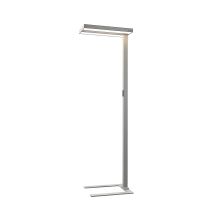 Lampada a Piantana LED Logan Ultra - Grigio Alluminio - Design Moderno - Rilevatore di Movimento - Dimmerabile - Arcchio