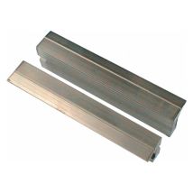 Schraubstockschutzbacke 47/5 N F.backen-b.180mm Rillenprofil Alu. Haarhaus