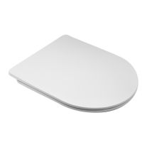 Sedile Wc Termoindurente Easy Clip Bianco- Bianco Soft Close- Spire- Pezzi 1
