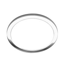 Litecraft - Darly Ceiling Or Wall Light Flush 24 Watt Led Fitting - Polished Chrome