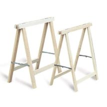 Caballete Plegable De Madera Mercier 75x75 Cm Robusto Y Compacto