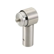 KWS Endstütze RS – gerade Rundrohrstütze 30mm – Edelstahl – matte Oberfläche