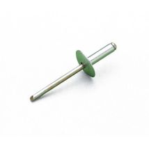 Bralo - 4.8 X 21mm Aluminium/steel Large 14mm Head Dome Rivets