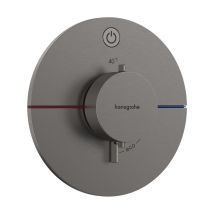 Showerselect Comfort - Unterputz-thermostatarmatur, Chrom Schwarz Gebürstet 15553340 - Hansgrohe