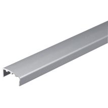 Profil U D'Habillage Satiné Argent 2m55 - S.e.e.d