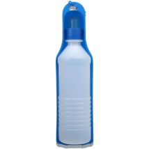 AQUAPET TRAGBARER TRINKER 750 ML – ZUSAMMENKLAPPBARE PLASTIKFLASCHE – IDEAL FÜR HUNDE – FARBEN VARIIEREN