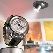 Hera Mini Foco Led Eye Orientable Aluminio 1w Calido
