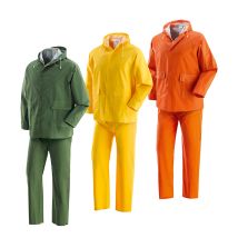 Ensemble De Pluie En Pvc Neri Pluvio - M - Jaune