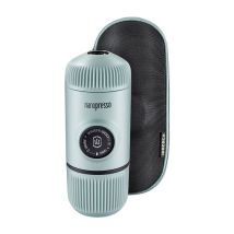 Tragbare Wacaco Nanopresso Arctic Blue Kaffeemaschine + Tasche