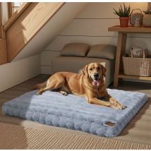 Bingo Paw - Bingopaw Dog Bed With Removable Washable Cover For Small Medium Large Jumbo Dogs - Grey 120x90x12cm