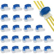 Ccykxa Cable Connector Set For Robot Lawn Mower - 10 Gel-filled Connectors For Extending Or Repairing Low Voltage Electrical Wire For Automatic Lawn 