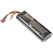 Modellbau-akkupack (liion) 7.4 V 5000 Mah Zellen-zahl: 2 10 C Hardcase T-stecksystem - Reely