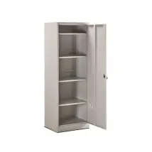 Armario autoportante 61,5x49xh180 cm – Estructura robusta y duradera – Amplio espacio para guardar objetos