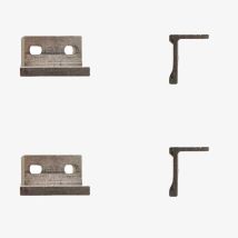 Supporti A Parete Laterali Per Sistema Basic Koblenz 05004 Set 2 Pz