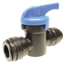 Valvola a sfera DM-FIT 10 bar – Acetale, guarnizione NBR/EPDM, max 65 °C – Per acqua potabile