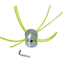 Cabezal Universal de 8 Hilos Sport Garden GH02 20056 TL – Ideal para Desbrozadoras – Adaptadores Incluidos – Eficaz en Maleza Densa