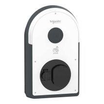 Borne De Recharge Evlink Pro Ac - 3ph - 22 Kw - 32 A - 1 Prise T2s + 1 Prise Te - Compteur Mid - Evb3s22n40em - Schneider