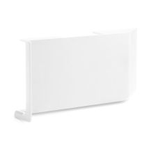 Indaux - Tapa Plástico Scarpi-4 Blanco / Antracita Mano Derecha Acabado Blanco