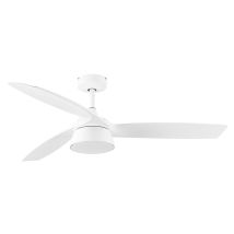 Lucci Air - Dc Ceiling Fan Bronx White With Led & Remote