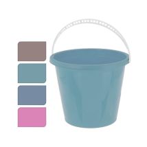 Seau Avec Poignée Robuste 5l, Couleurs Variées