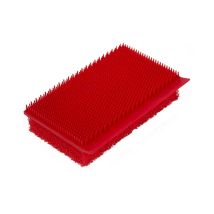 Almohadilla Limpiadora Silicoclean Roja Genius Ideas