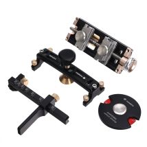 Honing Guide Woodworking Sharpening System Chisel Sharpening Kit Fits Planer Blades - 4pcs Set