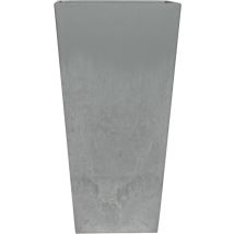 Artstone Vase Ella 26 X 26 Cm Grau Blumentopf Pflanztopf