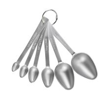 MasterClass – Measuring Spoon Set of 6 – Stainless Steel – Space Saving Design – 5 Year Guarantee
