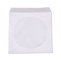 Sobres Omega Para Cd Con Ventana Sin Pegamento / Funda De Papel Con Ventana 100 [56862]