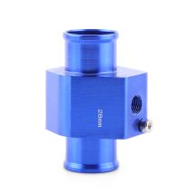 Eosnow Universeller Metall-auto-wassertemperatur-verbindungsrohr-schlauch-temperatursensor-adapter, Blau, 28 Mm