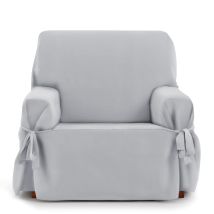 Eysa - Italia Copridivano Universale Con Lacci Oriente 1 Posto Colore 06/grigio