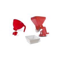Rigamonti Master Passapomodoro Con Bacinella E Imbuto, Per Passate Di Pomodoro Puree Di Verdure, Marmellate