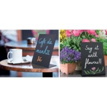 Kermi L Boards A5 Doppelseitige Tafel Schwarz
