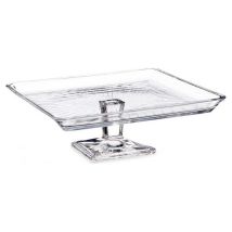 Pasabahce Madlen Fuente Para Tarta Transparente De Vidrio