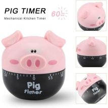 Csparkv Timer Da Cucina, Orologio A Sfere, Cronometro Per Cottura, Forma Di Maiale, Adatto Per Cucinare E Addensare Salse