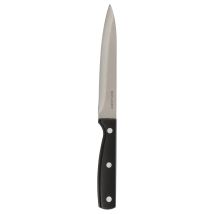 5five - Cuchillo Multiusos Essentiel Black De Acero Inoxidable Y 13 Cm De Hoja