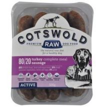 Raw Active Sausage Turkey - 500g - 383903 - Cotswold