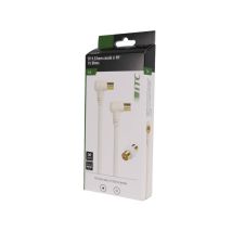 Ersatzteil - Abgewinkeltes Tv-kabel (2m) - -