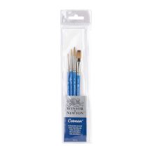 Winsor & Newton – pennello, Legno, Trasparente, 4-er Set