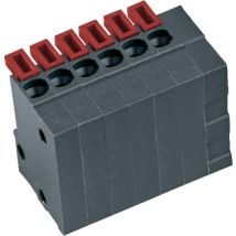 Ptr - Hartmann 54791100421d Federkraftklemmblock 0.75 Mm² Polzahl 10 Basalt-grau 1 St.
