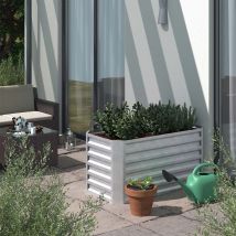 Ok-living - Hochbeet , Silber, 120 X 60 Cm