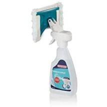 Leifheit – Limpiacristales con fregona 500 ml – Funda lavable en lavadora