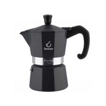 Cafetera Miss Moka Noblesse Tz 2 – Aluminio – Mango de bachelita – Junta de silicona – 2 tazas