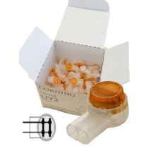 Conectores Uy-2 Presslok, Awg 19-26, Conectores Rápidos Rellenos De Gel, 0,4-0,9 Mm, 100 Unidades.