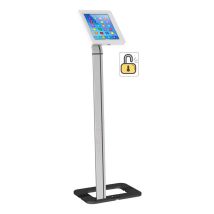 Techly - Np Supporto Da Pavimento Con Chiave Di Sicurezza Ipad/tablet 9.7''-10.1''