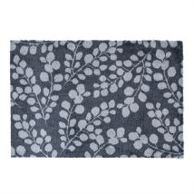 JVL – Mega Doormat – 50x75 cm – 100% Polyamide – Slip-Resistant – Contemporary Grey Design